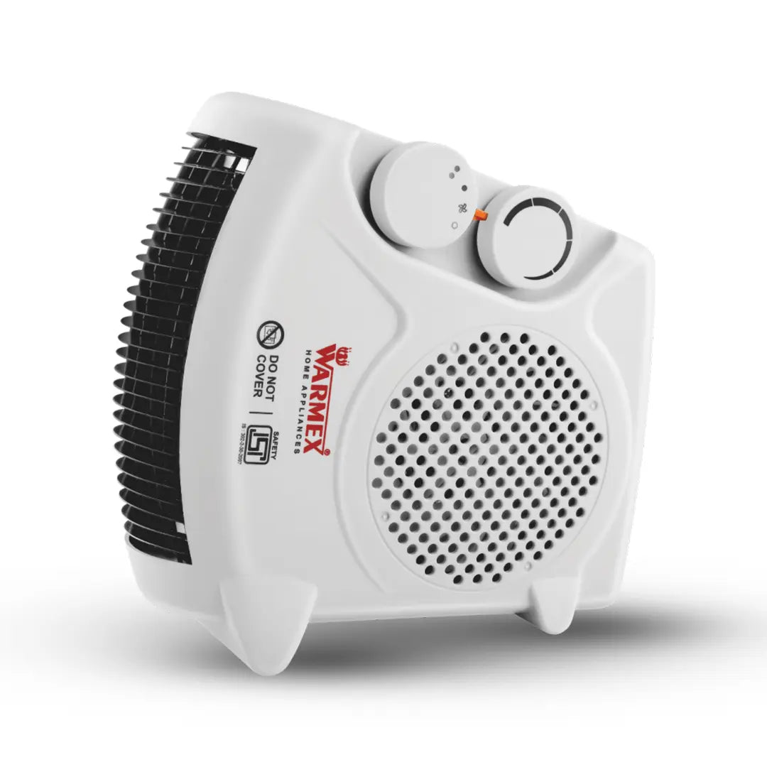 Warmex Room Heater For Home 1000/2000 Watts with Overheat Protection Dual Placement With Adjustable Automatic Electric Fan Heater for Winter No