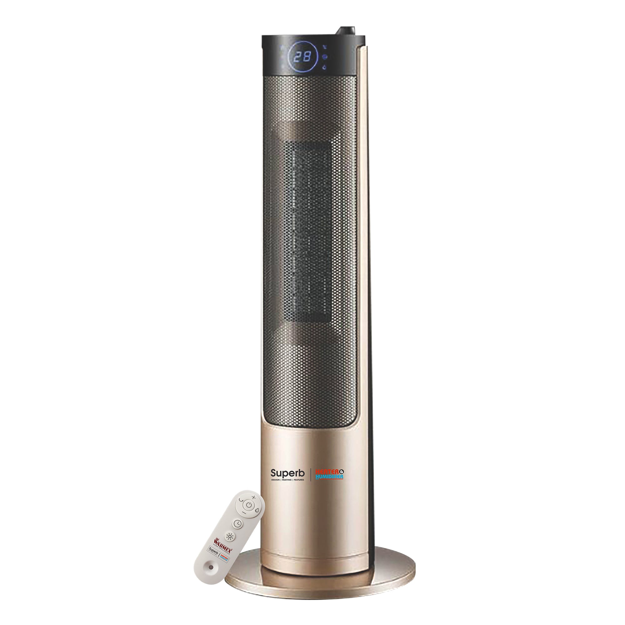 Warmex 1300/2000 Watts PTC Room Heater u0026 Humidifier (JUNIOR CERA H₂O) –  warmexhomeappliances