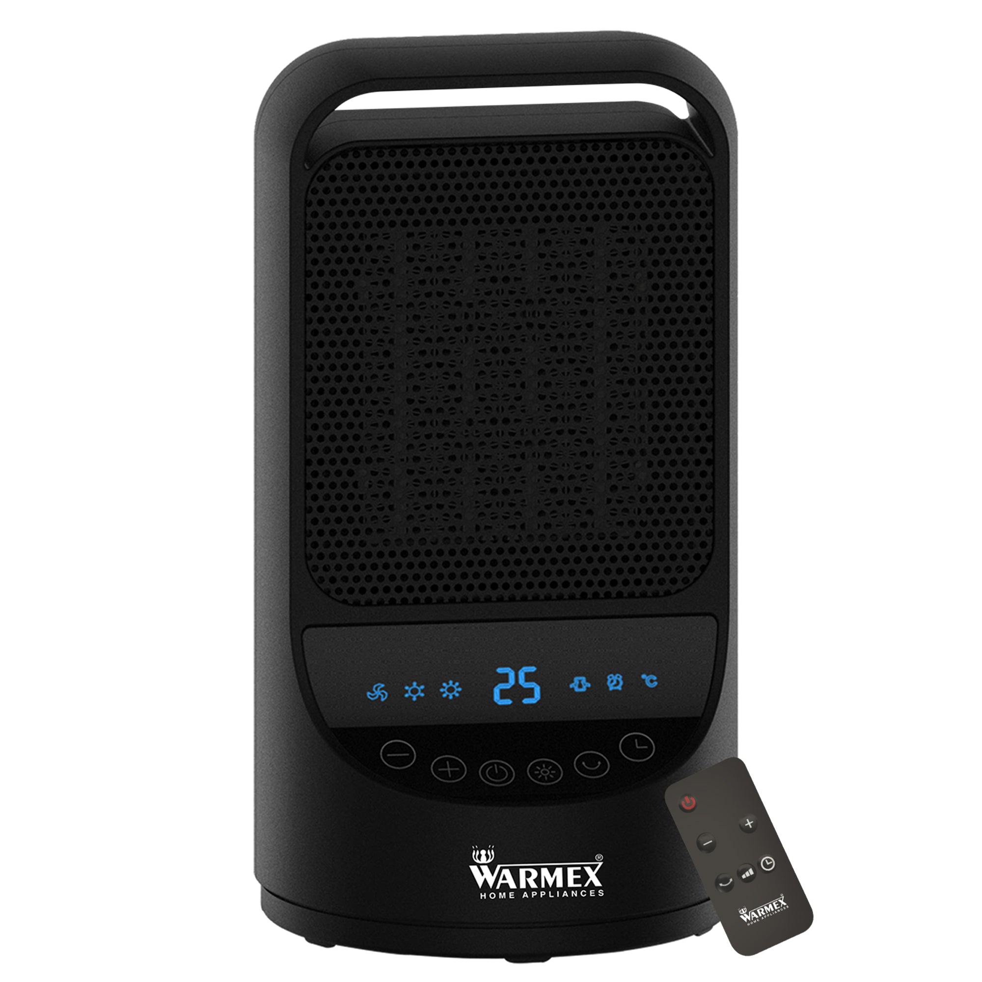 PTC HEATERS - TABLE TOP PTC JUNIOR DIGI (BLACK) – warmexhomeappliances