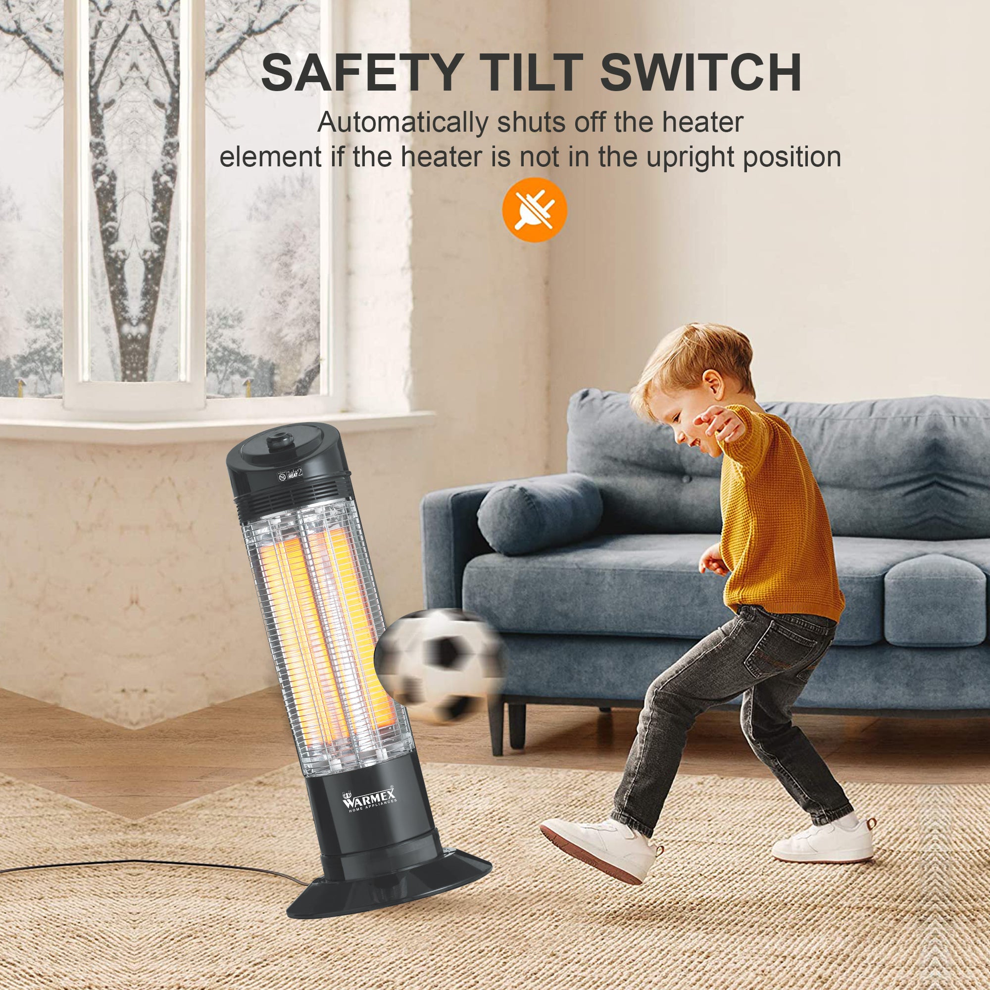 Electric Heater Warmex Oil Heater Warmex 1000/2000 Watts Wall