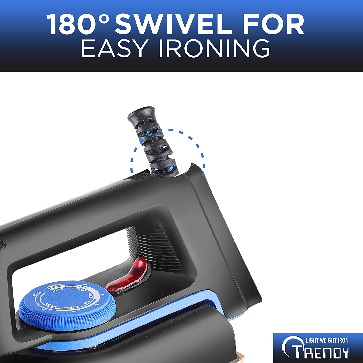 Warmex 1000 Watts Trendy Iron warmexhomeappliances