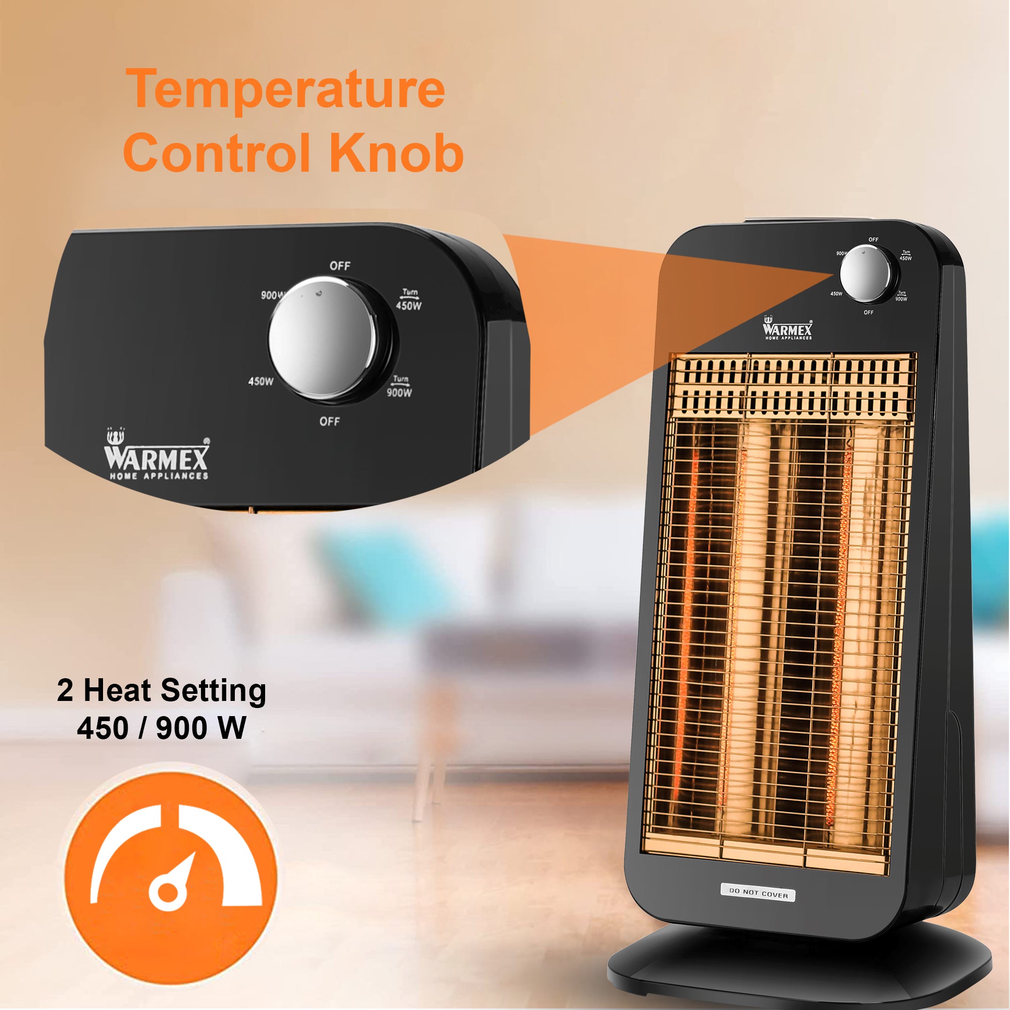 Warmex 900 Watts Room Heater BOLD