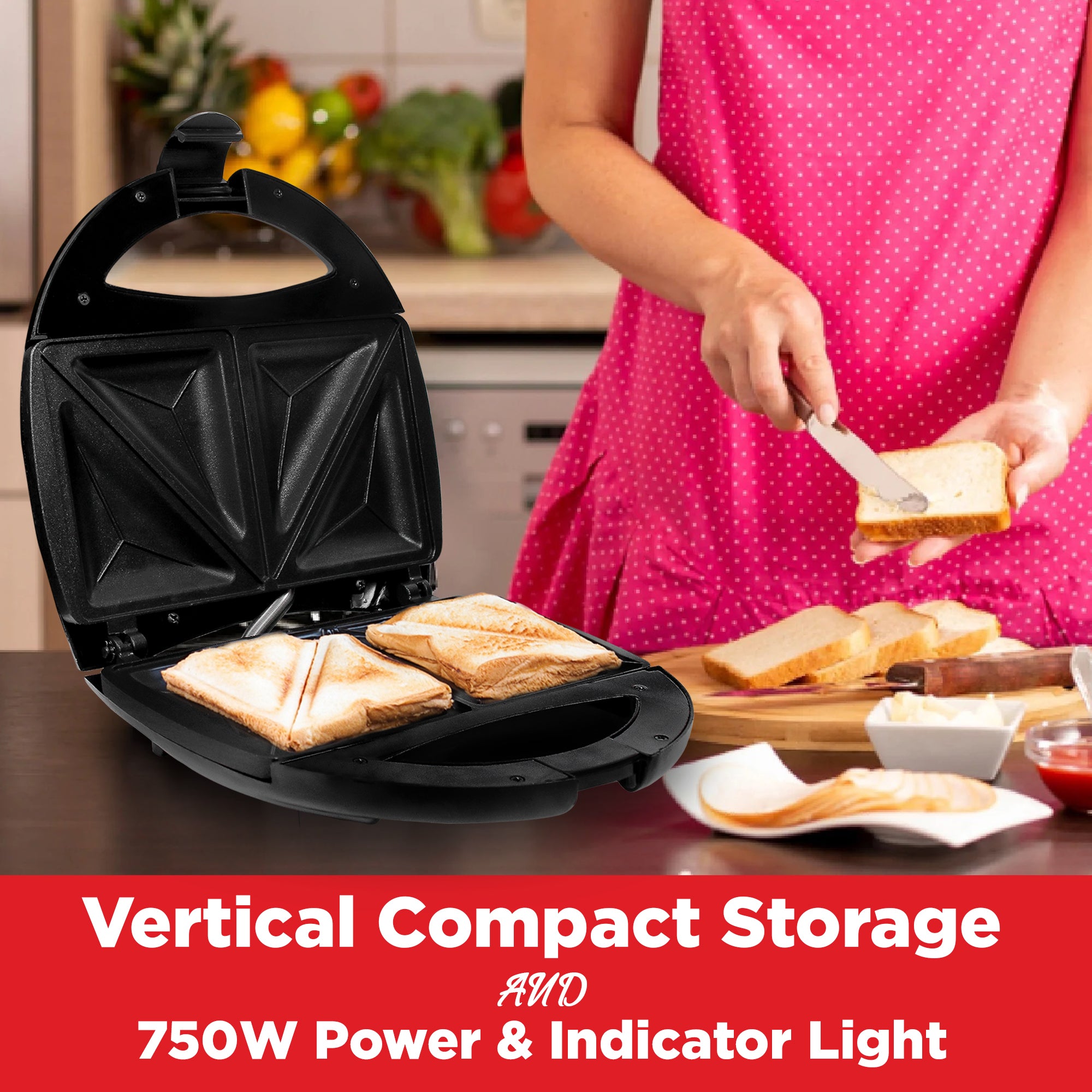 Warmex Sandwich Maker SM-09
