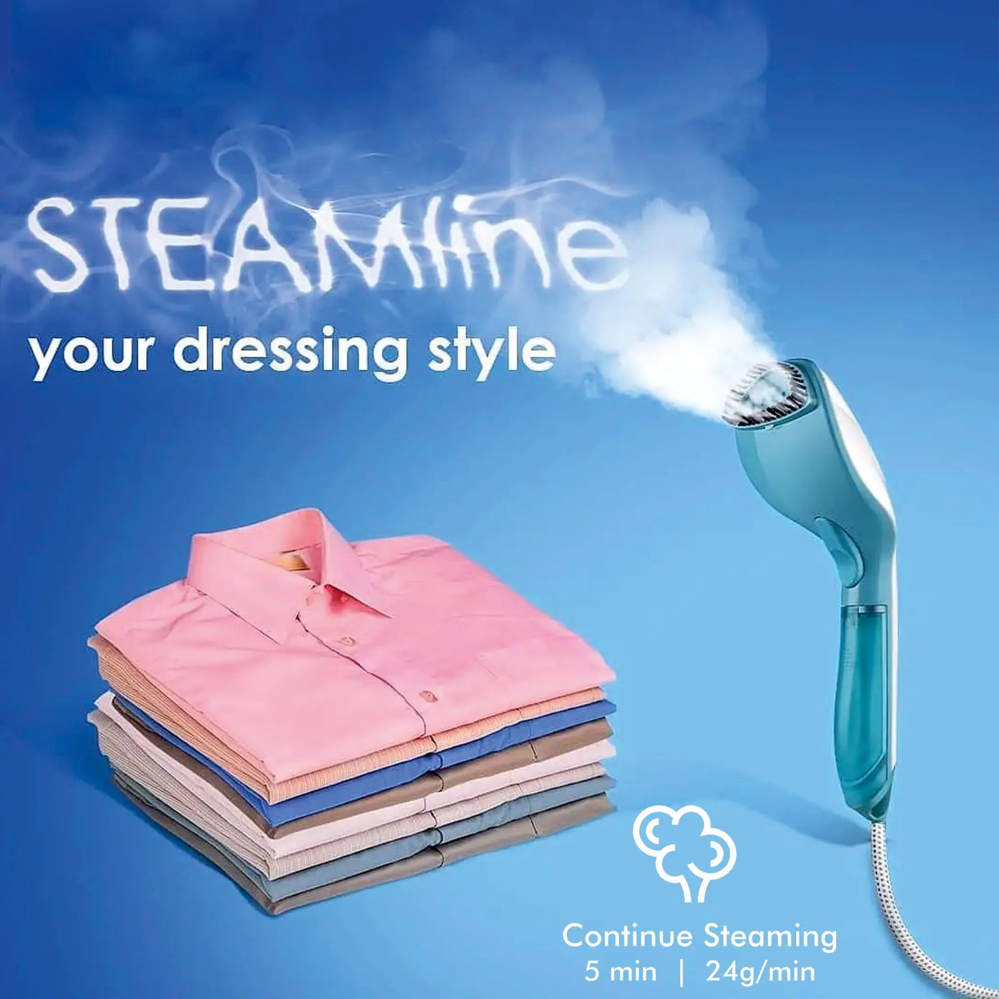 Warmex 1200 Watts Garment Steamer PGS-09