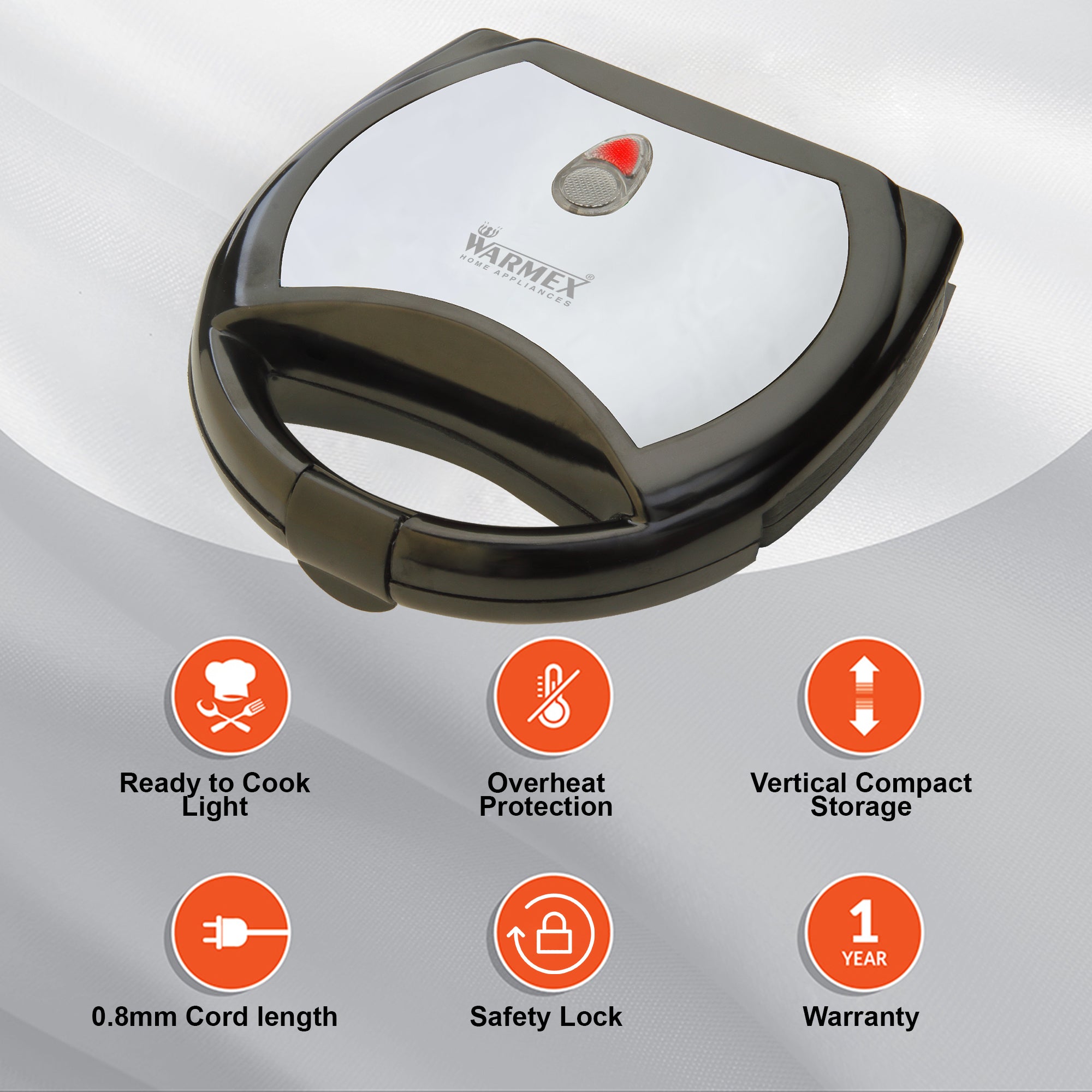 Warmex Sandwich Maker SM-09
