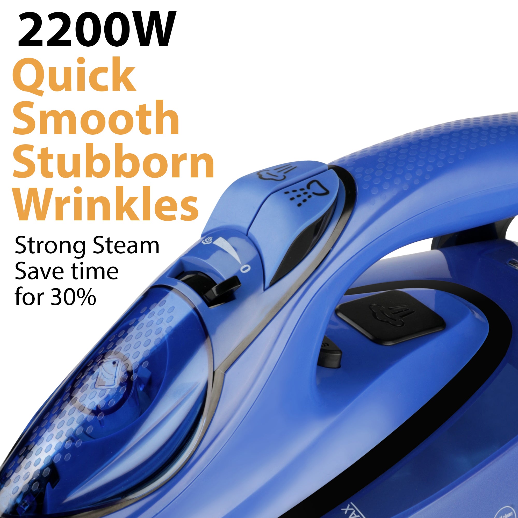 Warmex OTSI-2200 Steam Iron with One Temperature Technology