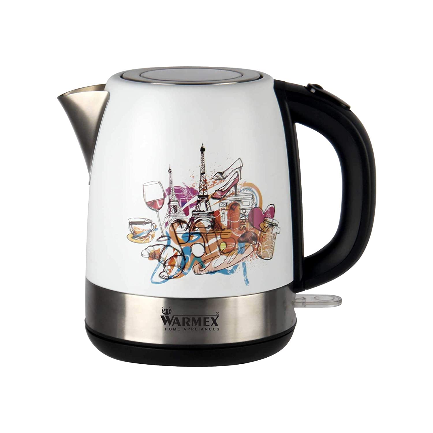 ELECTRIC KETTLE BONJOUR COLOR: WHITE & SS warmexhomeappliances2