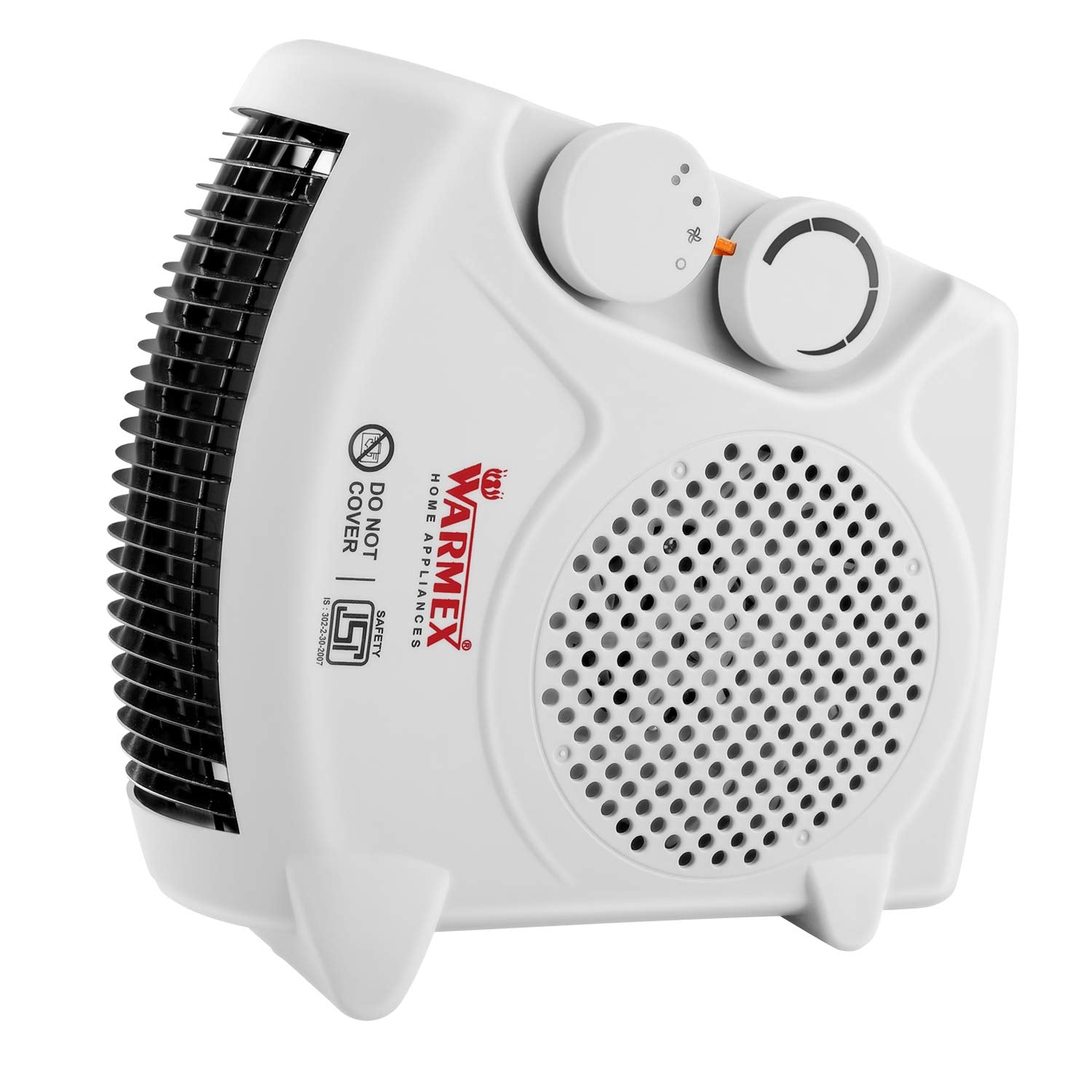 Warmex 1000 Watts FAN HEATER (FH 09) with Dual Placement Color: White