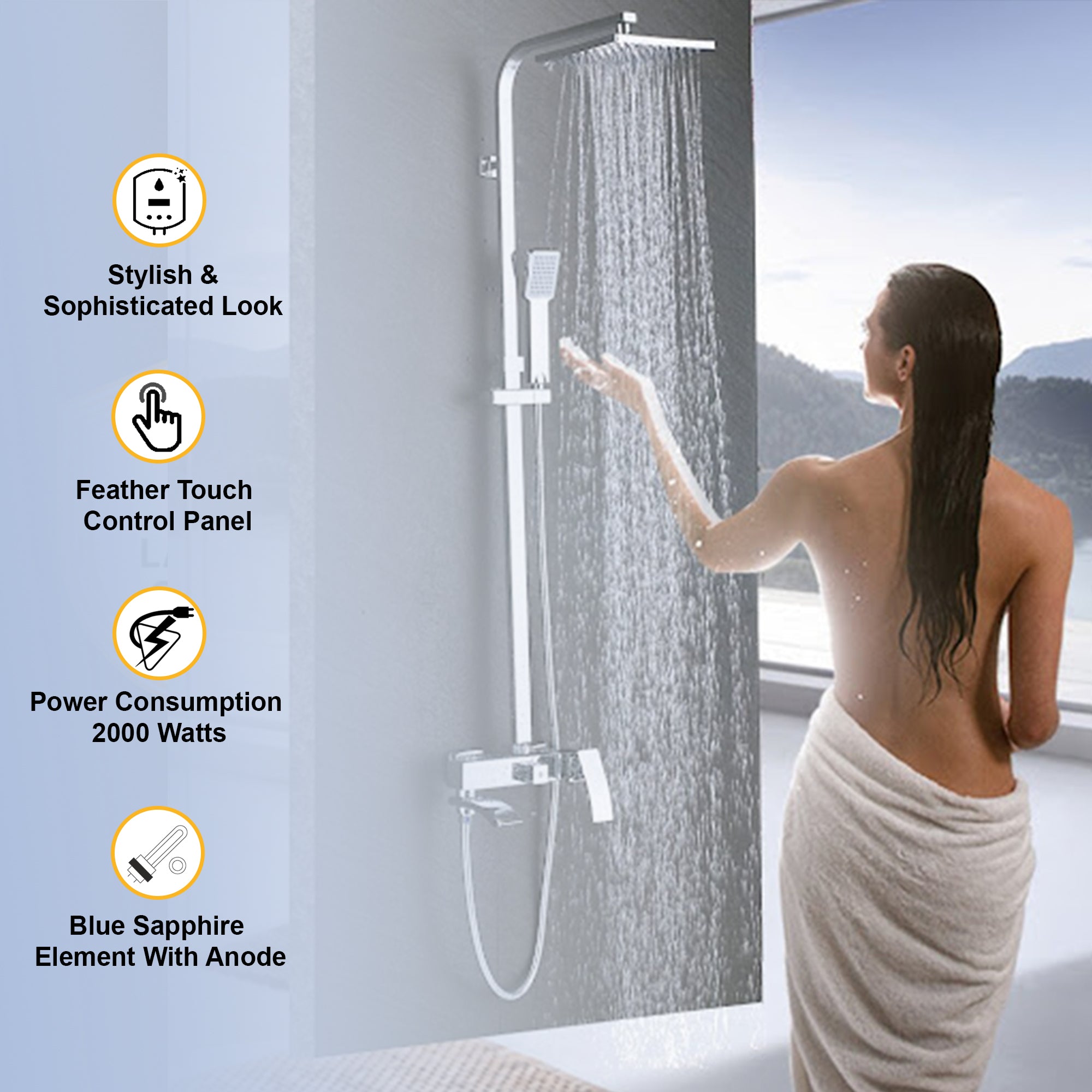 WARMEX STORAGE ELECTRIC WATER HEATER - HIGH PRESSURE (DIGITAL) RAPIDO DIGI 15 warmexhomeappliances2