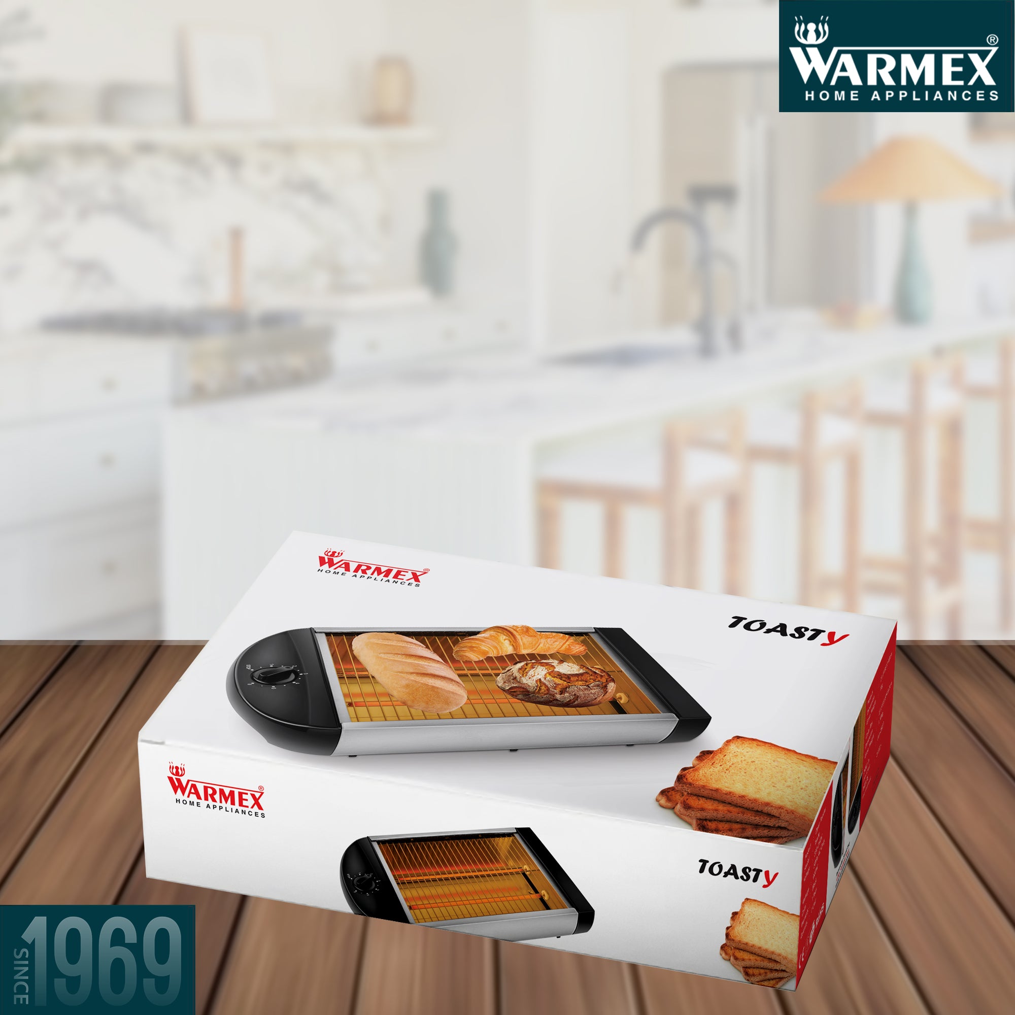 Warmex 600 Watts Open Toaster Toasty warmexhomeappliances2